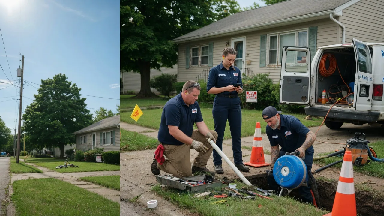 Sewer Line Repair in Timblin, PA near me